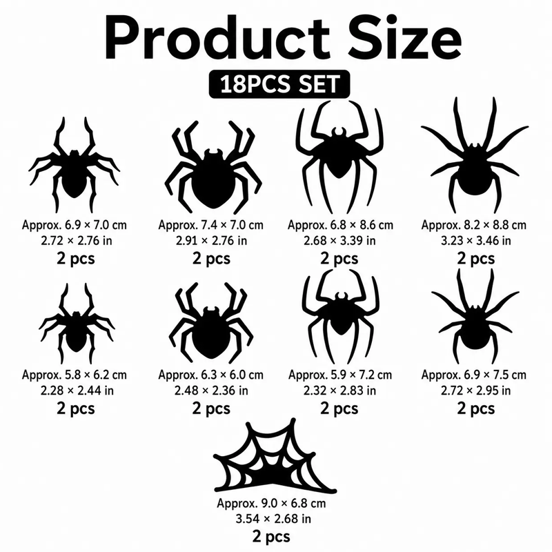 🥳2026 HOT SALE🥳💞50K+ SOLD! 🕷️🎃 50% OFF! Halloween 3D Spider LED Flashing Light Wall Stickers – Lifelike spiders with flexible legs & glowing green LEDs. Transforms any room into a creepy haunted house! 👻💡