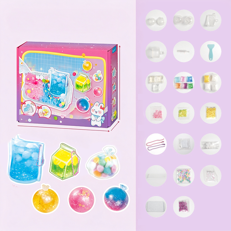 🥳2026 HOT SALE🥳💞50K+ SOLD! 🐱🧊 50% OFF! DIY Fried Ice Squishy Toy Kit – Cat claw design, crystal clear squishy fun. Creative sensory play & stress relief for kids – from £16.99! Buy more, save more! 🎨✨