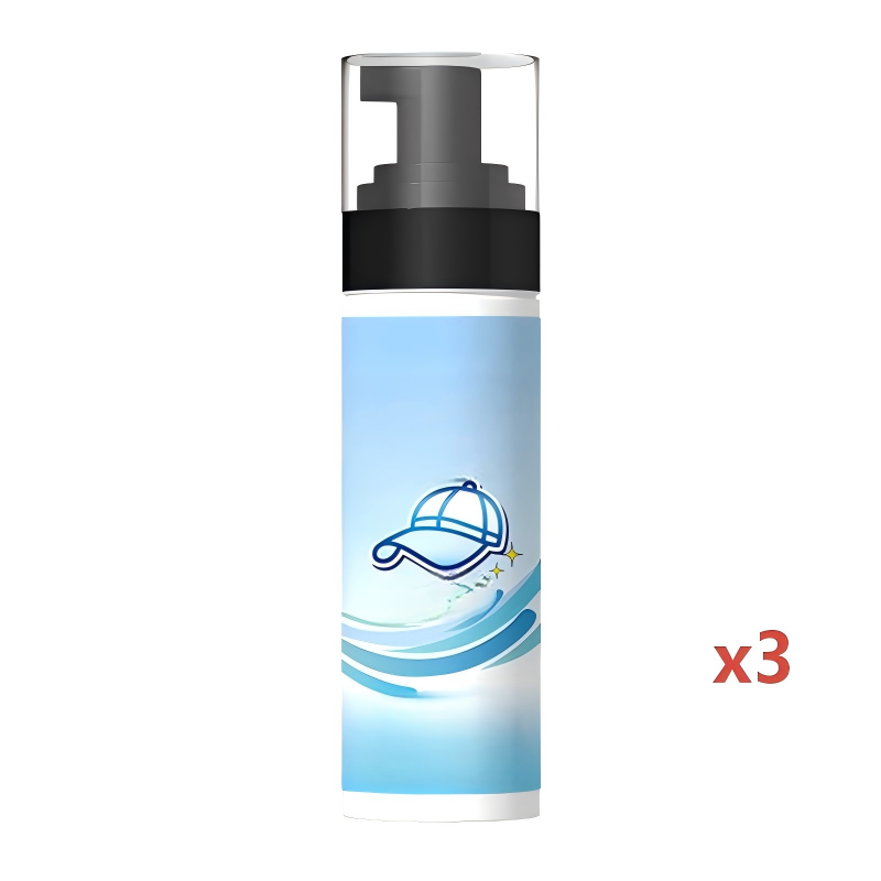 🥳2026 HOT SALE🥳💞50K+ SOLD! 🧢✨ 50% OFF! Effective Stain Remover Spray for Hats – Waterless foam lifts sweat & dirt instantly. Gentle on fabrics – no fading, no warping. A must-have for cap lovers! 👒💪