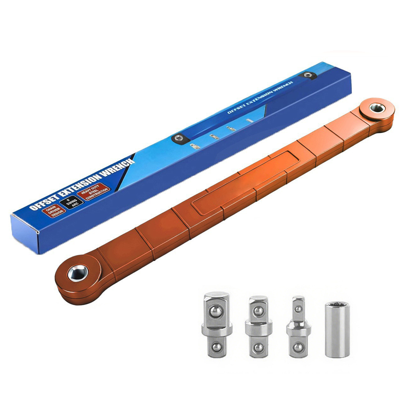 🥳2026 HOT SALE🥳💞50K+ SOLD! 🔧📏 50% OFF! Extended Reach Ratchet Wrench – Slim profile fits tight gaps, 39cm length. 72Nm torque tackles rusted bolts – a workshop essential! 🛠️💪