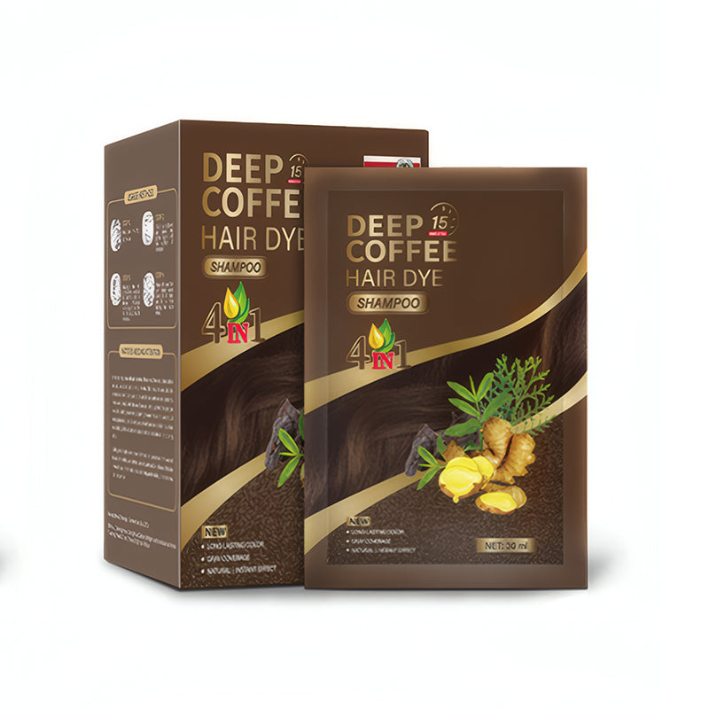 🥳2026 HOT SALE🥳💞50K+ SOLD! 🌸🌿 4‑in‑1 Herbal Hair Dye Shampoo – cleans, conditions, colours & repairs in one wash. Covers greys root‑to‑tip. Plant‑based, gentle formula – no messy mixing, no salon visits! 💇♀️✨