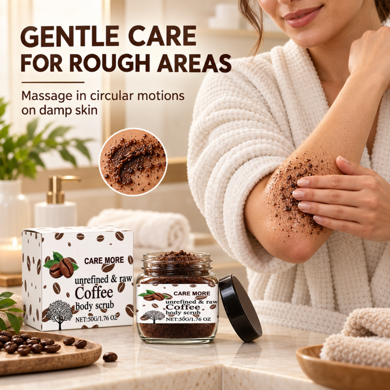 🥳HOT SALE🥳💞10K+ SOLD! 🌸💆♀️ Body Scrub – natural exfoliating lifts dead skin, deep hydration restores dry patches. Smooths elbows, knees & heels – rinse clean, no greasy feel. Silky skin starts today! ✅✨
