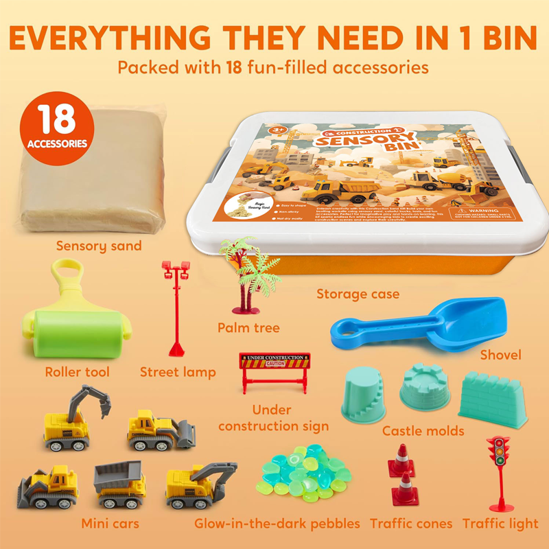 🥳2026 HOT SALE🥳💞50K+ SOLD! 🧸🌿 50% OFF! Kids Sensory Bin Sand Table Toy Set – Hands-On Play, Fine Motor Skills & Screen-Free Fun! 🛡️✨