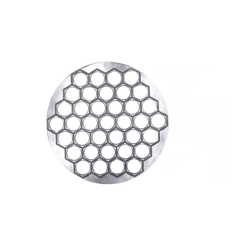 🥳2026 HOT SALE🥳💞50K+ SOLD! 🥟🛡️ Aluminum Dumpling Mold – 37 clear cavities shape perfect dumplings without hand strain. Sturdy support prevents deformation – no more broken dumplings! 🍽️✅