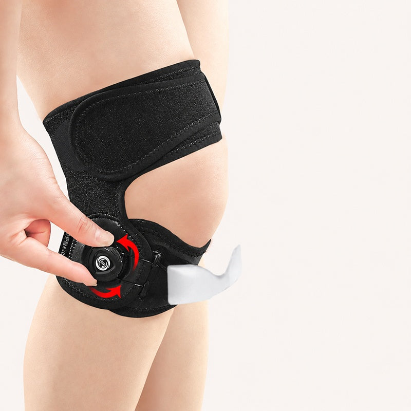 🥳2026 HOT SALE🥳💞50K+ SOLD! 🦵🔒 50% OFF! Adjustable Silicone Patella Stabilizer Strap – dial-adjusted steel wire compression, shock-absorbing pad & breathable dual strap. Stable knees for running & tennis! 🛡️💪
