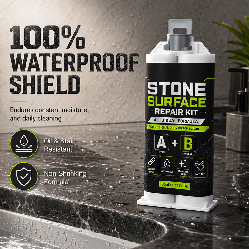 🥳2026 HOT SALE🥳💞50K+ SOLD! 🪨🔧 50% OFF! Professional Stone Repair Paste – A+B formula fixes cracks, chips & gaps in marble, quartz & granite. Easy DIY, smooth finish! ✨🛡️