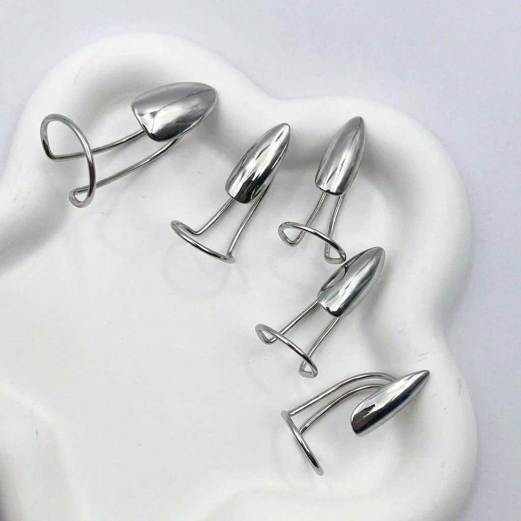🥳2026 HOT SALE🥳💞50K+ SOLD! 💅✨ LIMITED-TIME 50% OFF! 10-Piece Metal Fingertip Nail Ring Set – adjustable gold & silver tone, adhesive-free, high-gloss. Bold fashion looks! 💍⭐