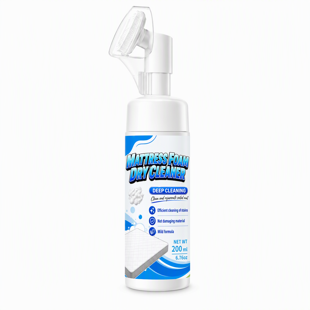 🥳2026 HOT SALE🥳💞50K+ SOLD! 🛏️🧼 50% OFF! No-Rinse Mattress Foam Cleaner – waterless dry foam lifts stains & odours from mattress, sofa & car seats. pH-neutral, quick-dry, no damp spots! 🛡️✅
