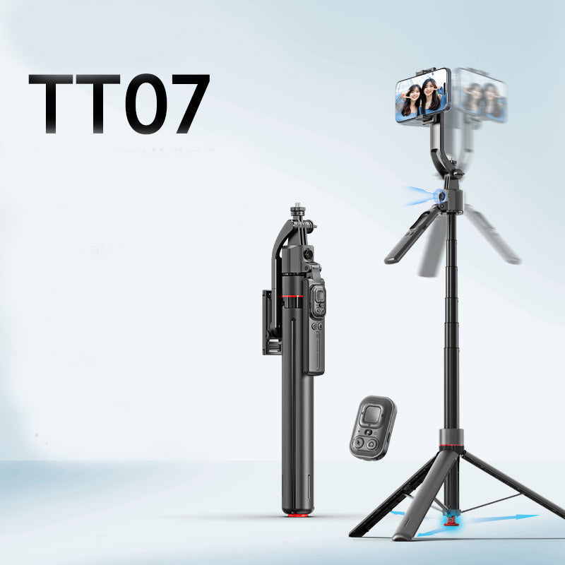 🥳2026 HOT SALE🥳💞50K+ SOLD! 📱🎥 50% OFF! AI Smart Tracking Gimbal Tripod – 360° rotation, reinforced quadpod & remote control. Hands-free stable videos anywhere! 🛡️✅