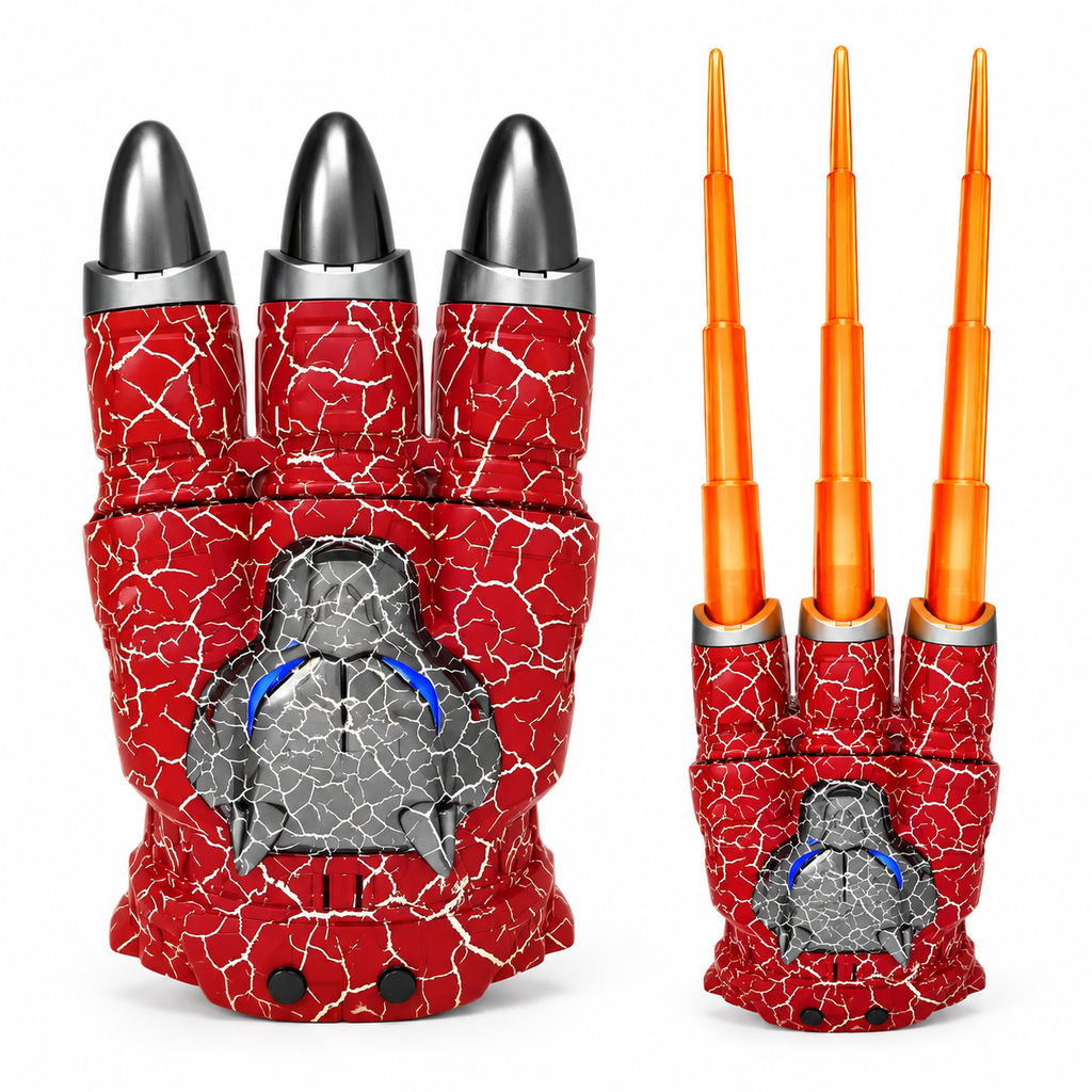 🥳2026 HOT SALE🥳💞50K+ SOLD! 🔥🐾 50% OFF! Retractable Light Up Flame Claws – LED glow, realistic sounds & extendable three-pronged design. Rechargeable battle fun for ages 6+! 🛡️💪