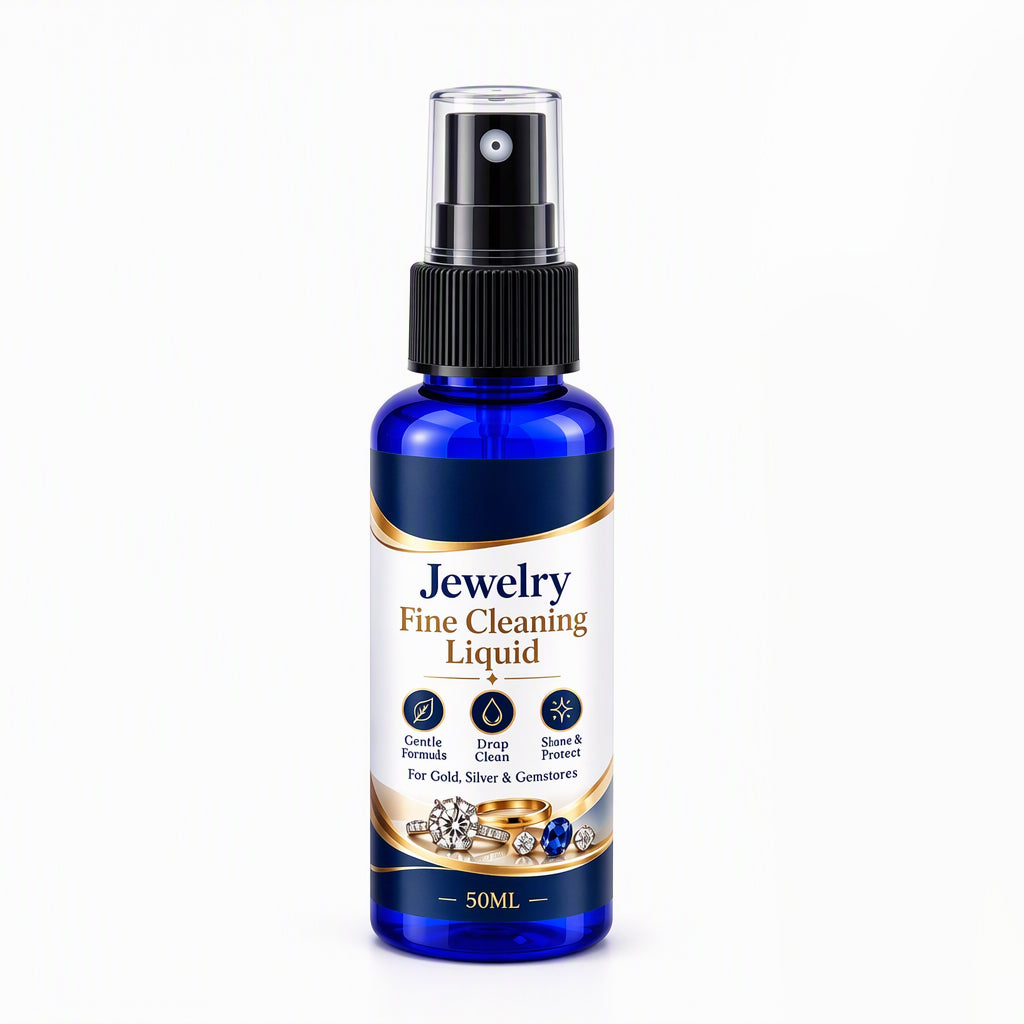 🥳2026 HOT SALE🥳💞50K+ SOLD! 💎✨ 50% OFF! Jewelry Cleaner Spray with Towel – fine mist lifts oil & grime, restores brilliant sparkle without scratching. Safe for all jewelry! 🛡️✅