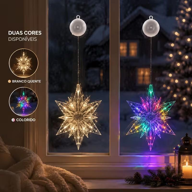 🥳2026 HOT SALE🥳💞50K+ SOLD! 🎄✨ 50% OFF! DIY Christmas Suction Window Lights – no drill, no residue, battery powered & reusable. Multiple festive shapes, warm or colourful glow! 🪟💚
