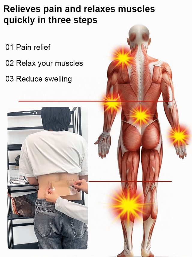 🥳2026 HOT SALE🥳💞50K+ SOLD!⏳Limited Time Offer⏰ 💆 Stick It Where It Hurts, Feel Relief Where You Need It. Targeted Pain Relief Patches. ⏳🌿