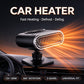 🥳2026 HOT SALE🥳💞50K+ SOLD! 🚗🔥 50% OFF! 2-in-1 Portable Car Heater & Windscreen Defroster – compact 12V, fast heat clears frost & fog, 360° rotation & 3 gears. Warm, clear driving in minutes! 🛡️✅