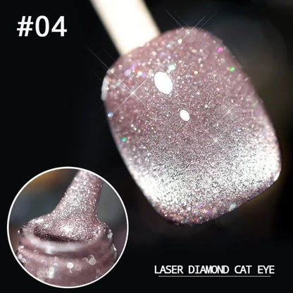 🥳2026 HOT SALE🥳💞50K+ SOLD!⏳💅LAST DAY HOT SALE 50% OFF💎Laser Diamond Cat Eye Nail Polish🌸✨