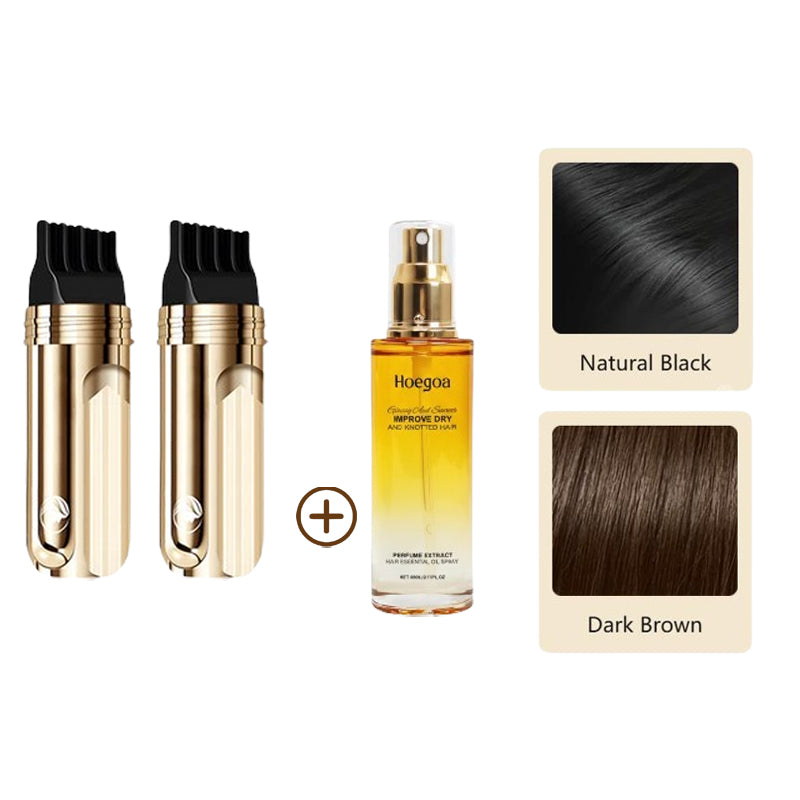 🥳2026 HOT SALE🥳💞50K+ SOLD! ✨2-in-1 Convenient Hair Dye Comb For Gray Hair（50% OFF）