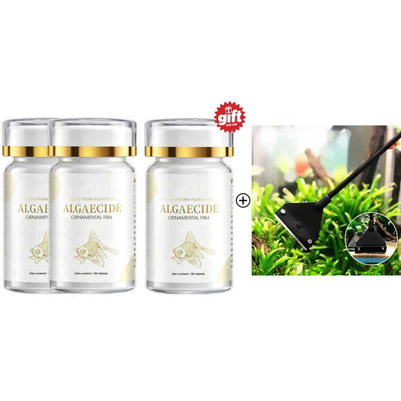 🥳2026 HOT SALE🥳💞50K+ SOLD!🐠💧 50% OFF! Algae Control Tablets – Stops blooms at cellular level. Easy drop‑in. Keep your tank crystal clear. 🐟✅