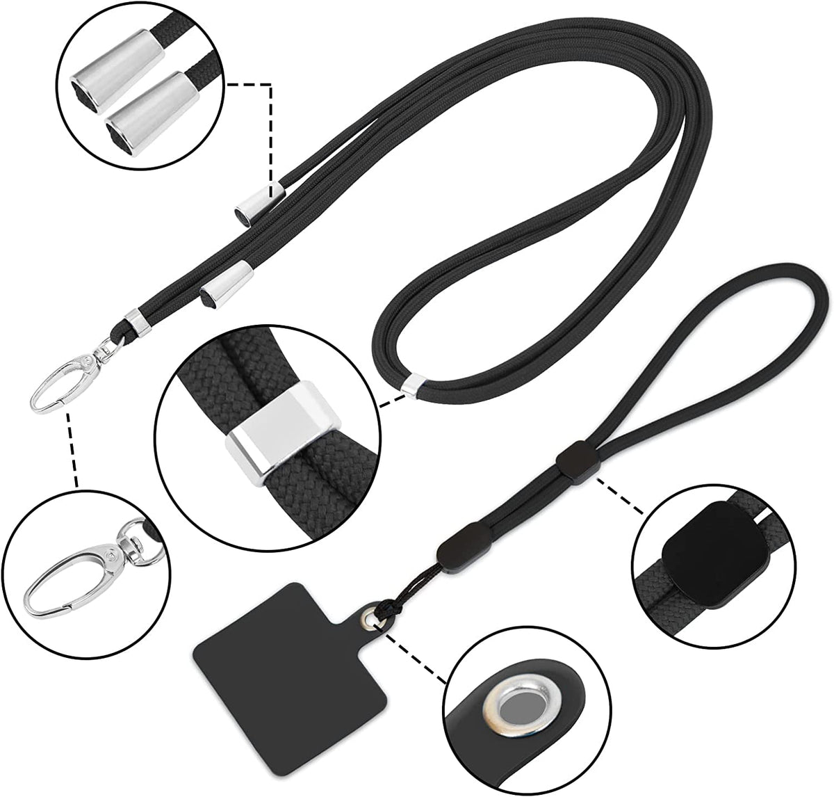 🥳2026 HOT SALE🥳💞50K+ SOLD! 🔒📱 50% OFF! Anti-Theft Phone Strap – crossbody design keeps phone within reach, no falling or losing. Doesn't block charging port. Safe & stylish for everyday! 🛡️✨