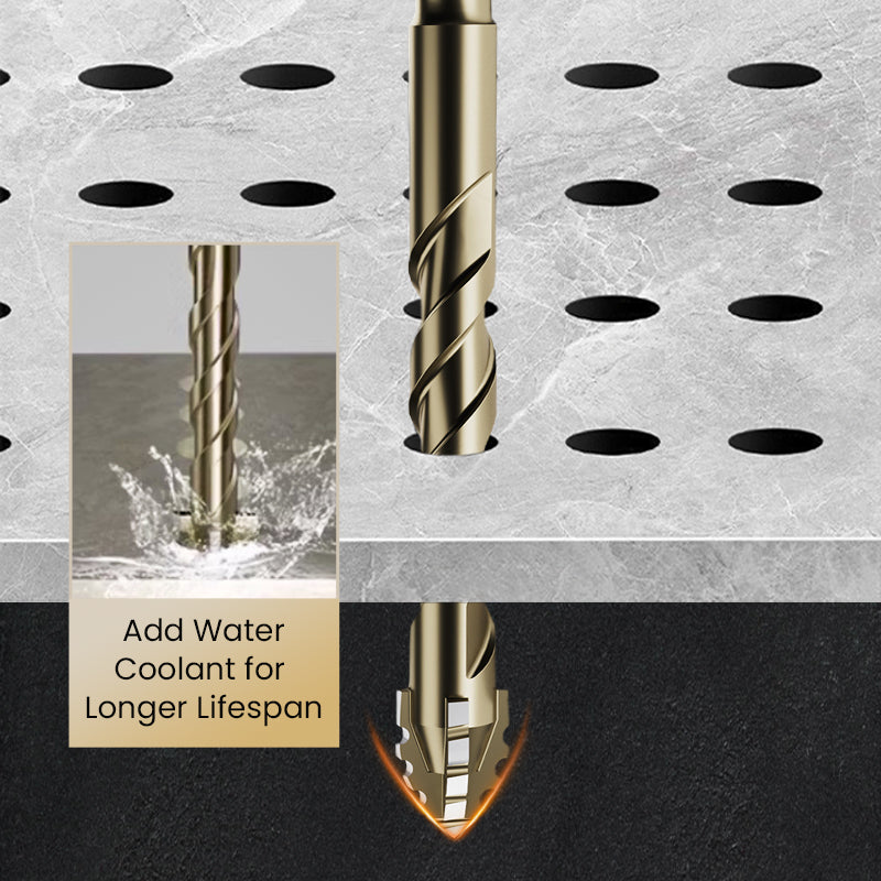 🥳2026 HOT SALE🥳💞50K+ SOLD!🔥🪚 50% OFF! 4‑Flute Serrated Eccentric Drill Bit Kit – 4 cutting edges, titanium‑coated, fast chip removal. Drills tile, wood, metal & concrete. A must‑have for DIYers! ⚡✨