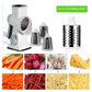 🥳2026 HOT SALE🥳💞50K+ SOLD! 🥕🛡️ BIG DISCOUNT! 3-in-1 Rotary Cheese Grater – safe feeding port prevents cuts, no more bloody fingers! Grates cheese, slices veg & spiralizes in seconds. Perfect for easy, safe home cooking! 🧀✅