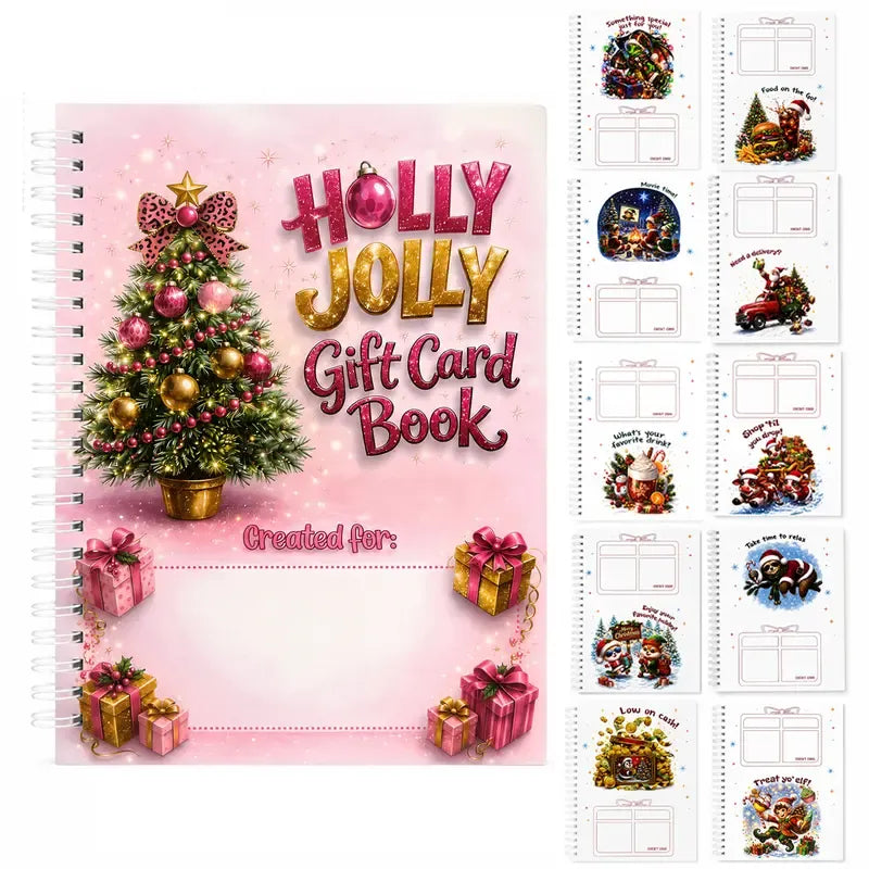 🥳2026 HOT SALE🥳💞50K+ SOLD! 🎅💌 50% OFF! Christmas Gift Card Holder Book – 12 pages of surprises, mix gift cards with photos & heartfelt messages. From £6.99 – a keepsake they’ll treasure! ❤️🎄