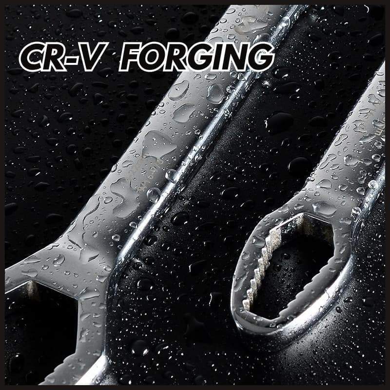 🥳2026 HOT SALE🥳💞50K+ SOLD!💥🏠✅ 50% OFF! 8-22mm Universal Spanner – CR-V forged, HRC60 hardness. Fully polished, rust-resistant. One wrench, endless uses. A smart addition to any toolbox. 🧰💫