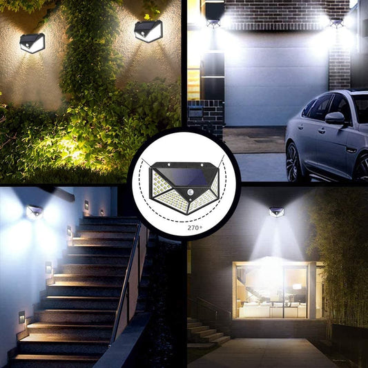 🥳2026 HOT SALE🥳💞50K+ SOLD! 🌞💡 LIMITED-TIME 50% OFF! Motion Sensor Solar Lights – 100 LEDs ultra-bright, 120° detection, IP65 waterproof. Auto light paths, gardens & driveways! 🛡️✅
