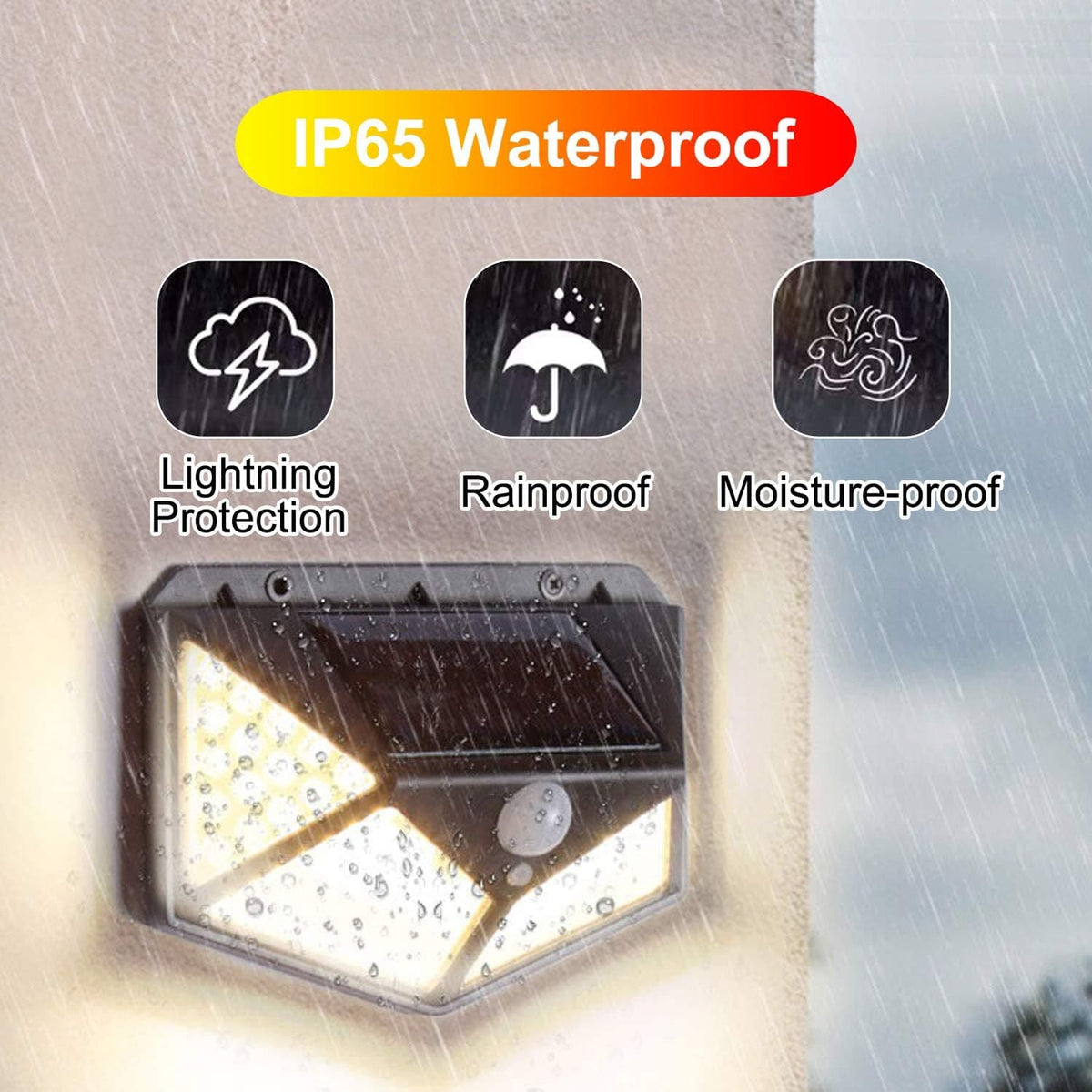 🥳2026 HOT SALE🥳💞50K+ SOLD! 🌞💡 LIMITED-TIME 50% OFF! Motion Sensor Solar Lights – 140 LEDs ultra-bright, 120° detection, IP65 waterproof. Auto light paths, gardens & driveways! 🛡️✅