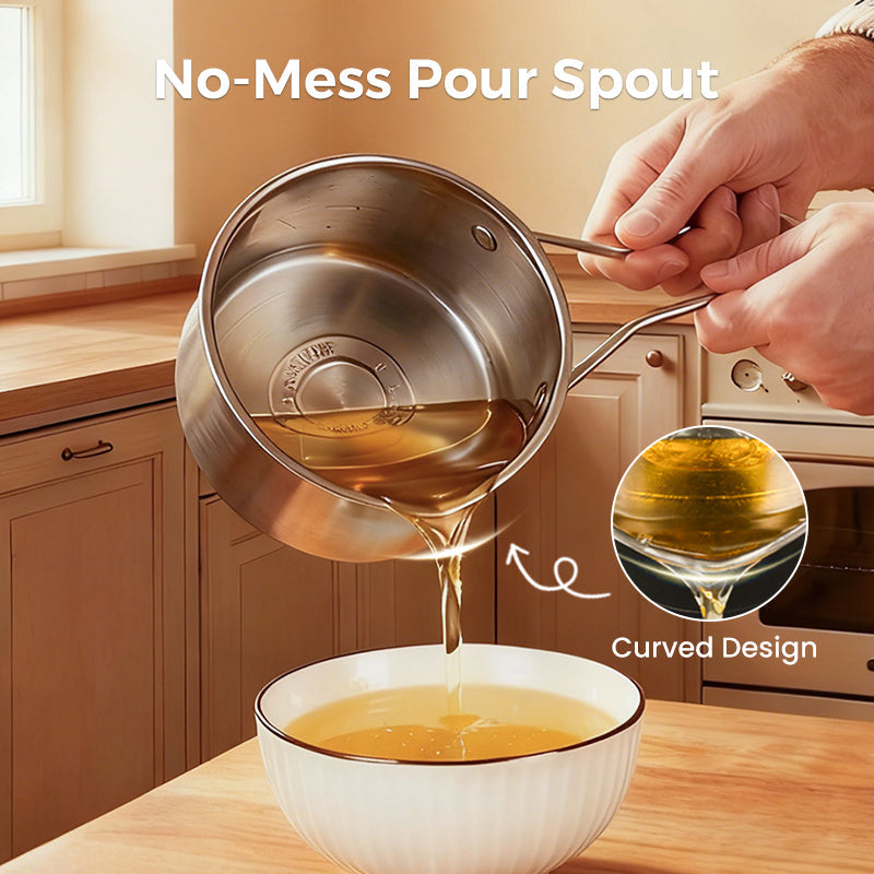 🥳2026 HOT SALE🥳💞50K+ SOLD! 🍳✨ 50% OFF! 5-in-1 Multi-Purpose Cook Pot – Fry, boil, steam & strain in one pot. 304 stainless steel, durable & versatile – crispy chicken made easy! 🔥🍗
