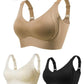 🥳2026 HOT SALE🥳💞50K+ SOLD!💖🌸 50% OFF! Subtle Striped Seamless Bra – Pushes back fat, natural lift. Breathable & moisture‑wicking. Feels like a hug! 👙💪