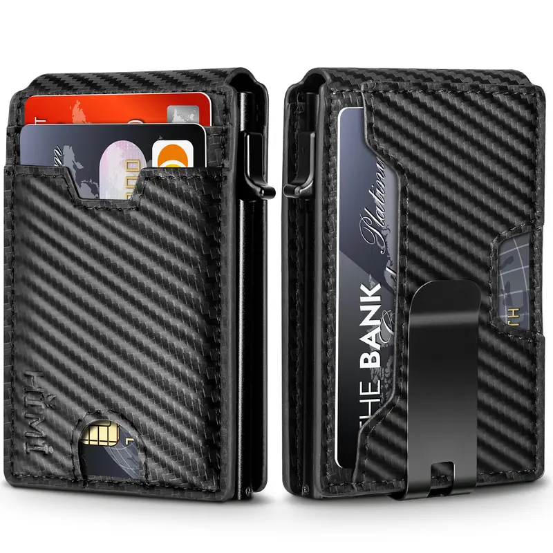 🥳2026 HOT SALE🥳💞50K+ SOLD! 🎁💼 50% OFF! AirTag Wallet for Men – Built‑in AirTag slot, RFID blocking & pop‑up card access. Premium leather + aluminum case, holds 12 cards – the perfect smart gift! 🔒✨