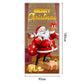 🥳2026 HOT SALE🥳💞50K+ SOLD! 🎄🚪 50% OFF! Christmas Front Door Decoration – 28-second install, washable & reusable fabric cover. Fits 35x79 inch door, indoor/outdoor. Easy holiday cheer! 🎅✨