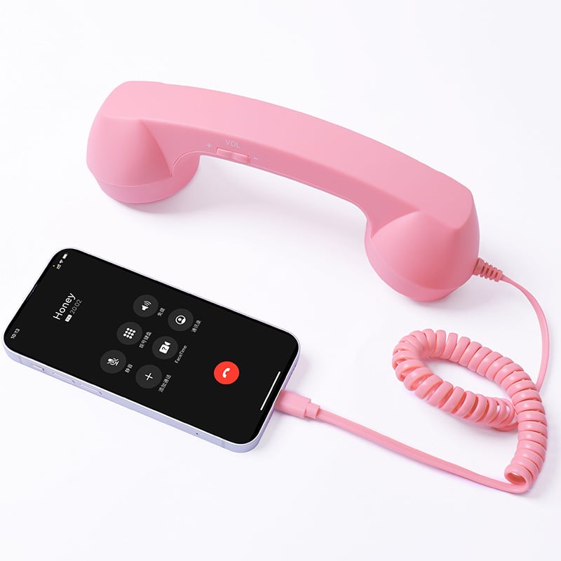 🥳2026 HOT SALE🥳💞50K+ SOLD!📞✨ Christmas Sale – Just £9.99! Retro Phone Handset – Blocks up to 99% of Phone Radiation. Classic Feel, Modern Type-C Connection – Safer Long Calls! 🛡️🎄