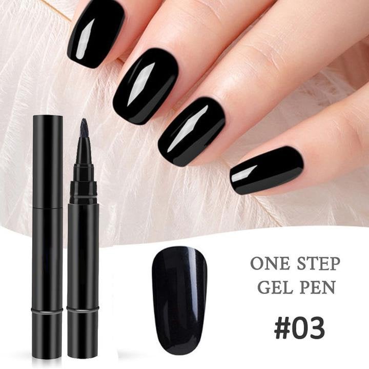 🥳2026 HOT SALE🥳💞50K+ SOLD!💅✨ BUY 1 GET 1 FREE! One Step Gel Nail Pen – 3‑in‑1, no base/top coat needed. 18 colours, salon‑grade shine, 15‑30 days wear. DIY perfection at home! 🎨💖