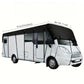 🥳2026 HOT SALE🥳💞50K+ SOLD! 🚐☔ 50% OFF! Caravan & Motorhome Roof Cover – 210D Oxford, silver-coated, adjustable straps & 2 tension straps. Protects roof from rain, leaves & costly repairs! 🛡️✅