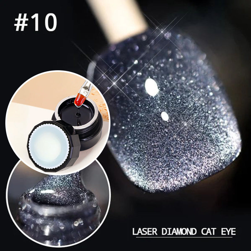 🥳2026 HOT SALE🥳💞50K+ SOLD!⏳💅LAST DAY HOT SALE 50% OFF💎Laser Diamond Cat Eye Nail Polish🌸✨