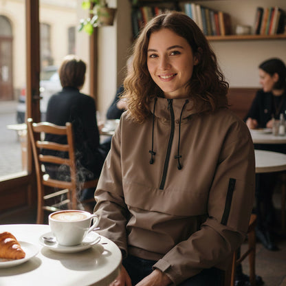 🥳2026 HOT SALE🥳💞50K+ SOLD!🦁👵50% OFF! Hooded Leopard Pullover – Perfect for chilly British days! Cosy hood keeps wind out, pocket warms hands. Soft, lightweight & easy to wear. 🍂☕