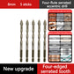 🥳2026 HOT SALE🥳💞50K+ SOLD!⚙️🌀 50% OFF! 4-Flute Serrated Drill Bit Kit – Eccentric tip, high-strength alloy. Fast drilling, long life. Your workshop upgrade. 🏠🕊️