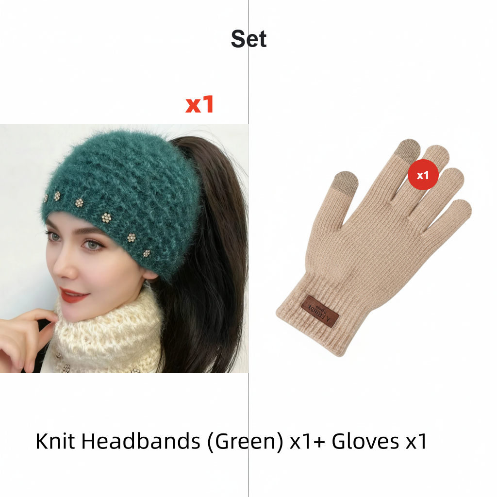 🔥📉 【Final Clearance!】Floral Knit Headbands | Lowest Price Ever, While Stocks Last!🎀🌼🥳2026 HOT SALE🥳💞50K+ SOLD!