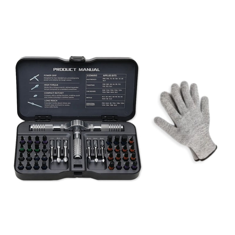🥳2026 HOT SALE🥳💞50K+ SOLD!💥🏠🔩 One Kit, Every Fix! Magnetic 24-in-1 Screwdriver Set – 50% OFF! 📦 💡