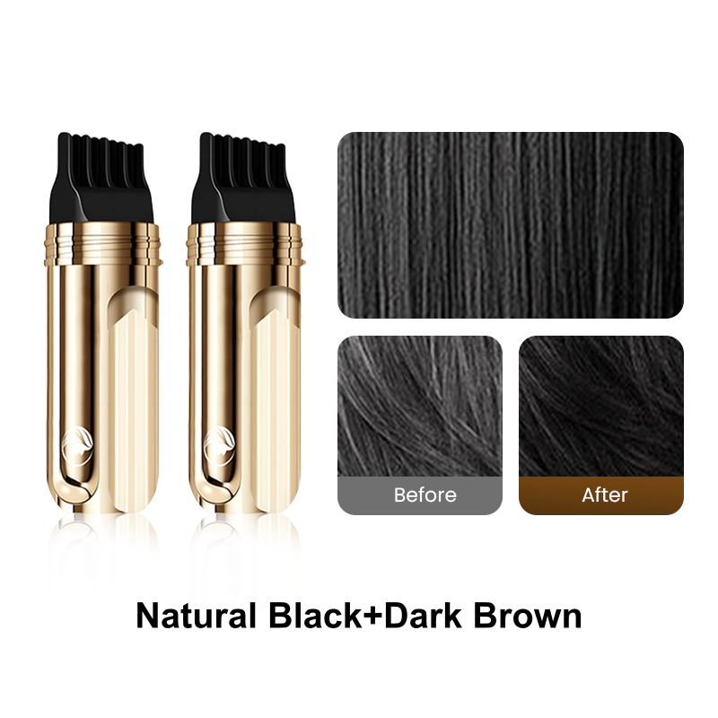 🥳2026 HOT SALE🥳💞50K+ SOLD! ✨2-in-1 Convenient Hair Dye Comb For Gray Hair（50% OFF）