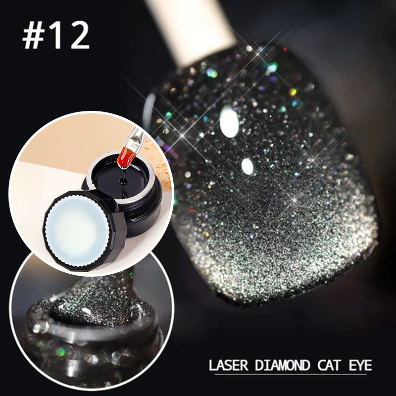 🥳2026 HOT SALE🥳💞50K+ SOLD!⏳💅LAST DAY HOT SALE 50% OFF💎Laser Diamond Cat Eye Nail Polish🌸✨