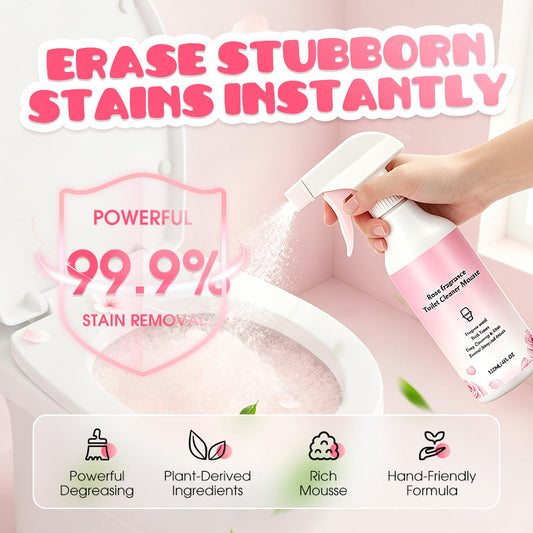 🥳2026 HOT SALE🥳💞50K+ SOLD! 🛁🧹 50% OFF! Bathroom Cleaner Spray – dissolves limescale, soap scum & water stains without scrubbing. Multi-surface for glass, tiles & taps – leaves a fresh botanical scent. Gentle formula, no harsh fumes! ✨💪