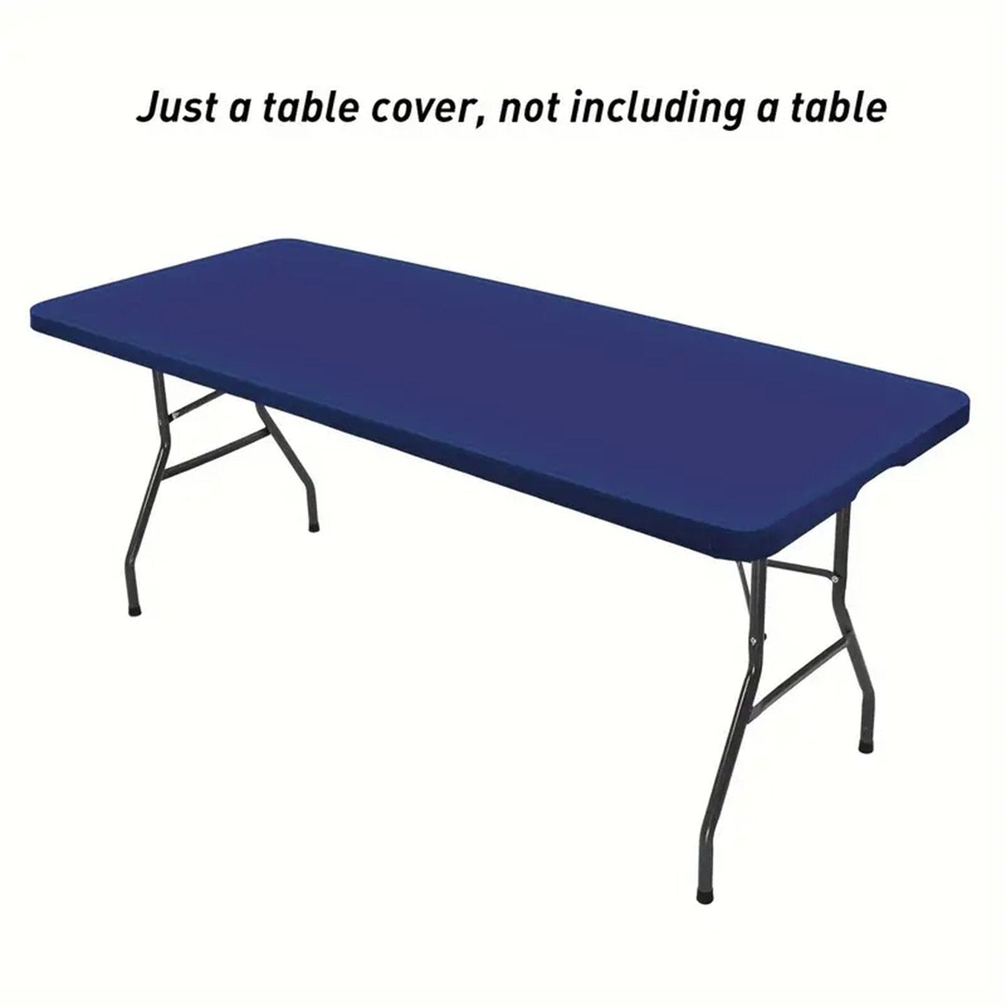 🥳2026 HOT SALE🥳💞50K+ SOLD! 🏠✨ 50% OFF! Stretch Fabric Table Cover – Snug fit, no slipping, no wrinkles. Elastic edges hug your table – stays put indoors & outdoors. Waterproof & washable! 🍽️💪