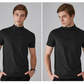 🥳2026 HOT SALE🥳💞50K+ SOLD!🏆🥧 LIMITED TIME £9.99! 🎁 High Neck Slim Fit T-Shirt – Soft cotton blend, gentle on skin! Perfect layering piece for chilly days. Easy-care, no ironing needed. Smart enough for pub, comfy enough for home. 🍻🧥