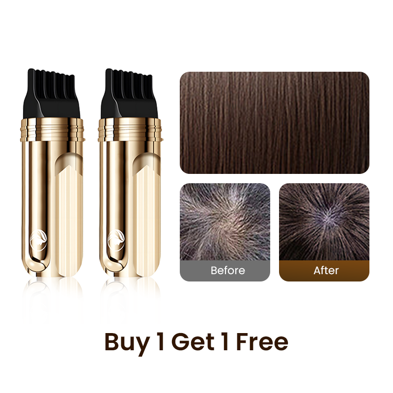 🥳2026 HOT SALE🥳💞50K+ SOLD! ✨2-in-1 Convenient Hair Dye Comb For Gray Hair（50% OFF）