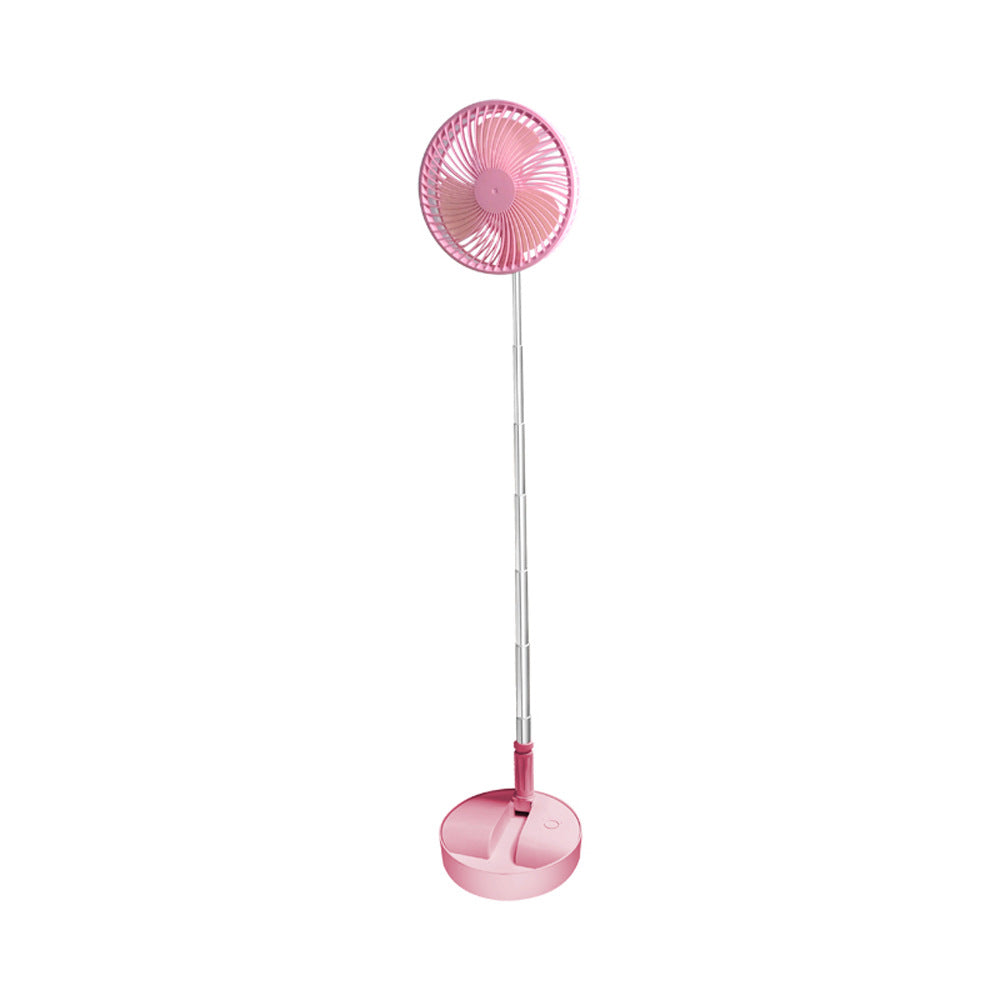 🥳2026 HOT SALE🥳💞50K+ SOLD!🌀🔋 50% OFF! Telescopic Folding USB Fan – Adjustable height, 180° tilt, 4 speeds & quiet. 3600mAh battery, 24H runtime. Perfect for home or travel! 💨✨
