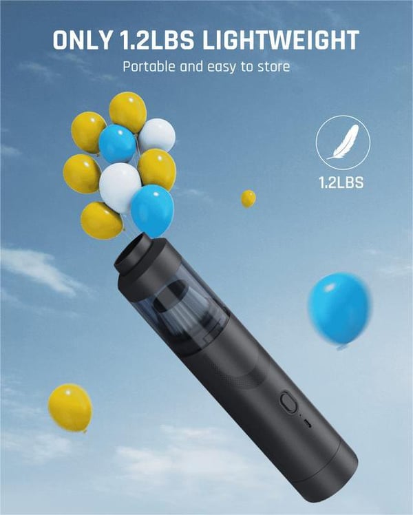 🥳2026 HOT SALE🥳💞50K+ SOLD!💖🚗 50% OFF! Slim V8 Mate Cordless Vacuum – 30AW suction, multi‑accessories. Only 1.2lbs. Perfect for car & home. 🚘💨