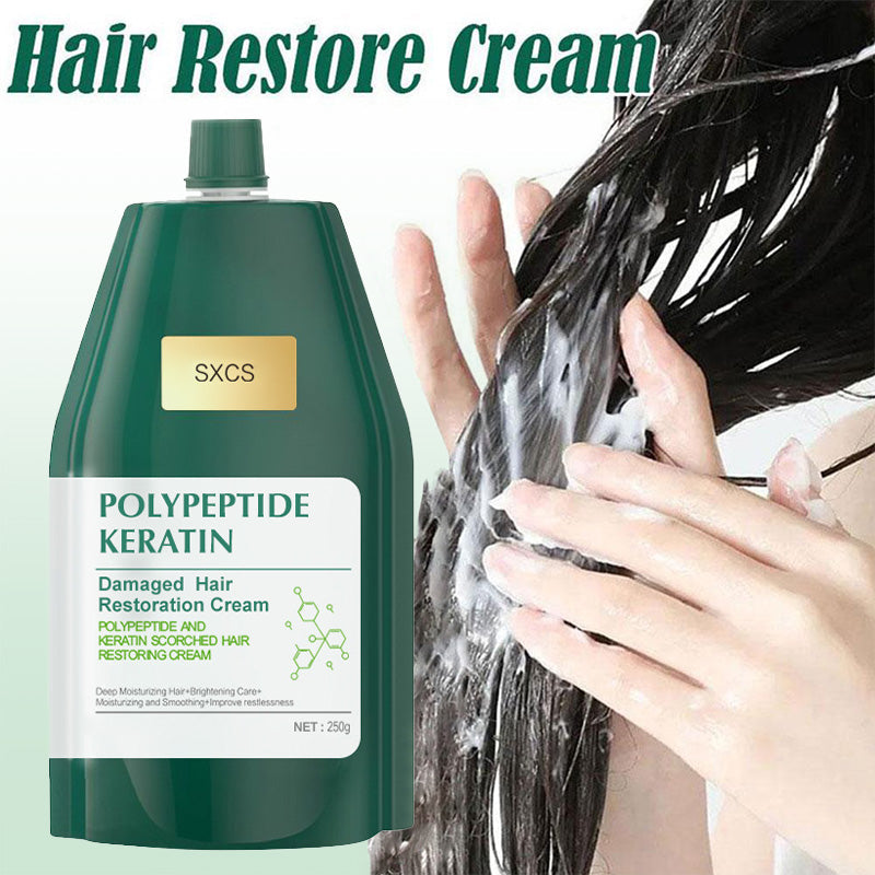 🥳2026 HOT SALE🥳💞50K+ SOLD!⏳Limited-time 50% off⏰Polypeptide Keratin Hydrating Smoothing Hair Damage Repair Cream🥇