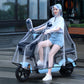 🥳2026 HOT SALE🥳💞50K+ SOLD! 🌧️♿ Waterproof Raincoat for Mobility Scooter Riders – transparent design for clear visibility, durable & sizes 5XL-6XL. Stay dry & safe on rainy rides! 🛡️✅